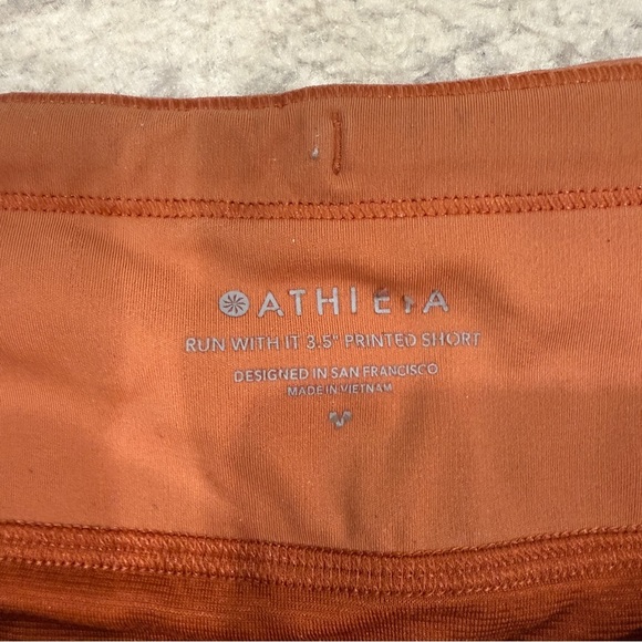 Athleta Orange Run With It 3.5" Short - Picture 8 of 11